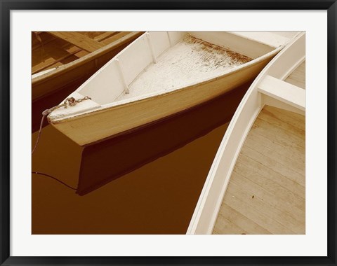 Framed Boats Print