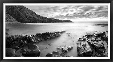 Framed Rocks 1 Print