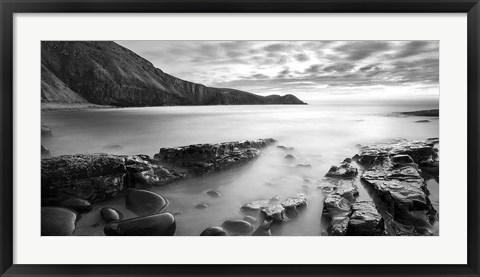 Framed Rocks 1 Print