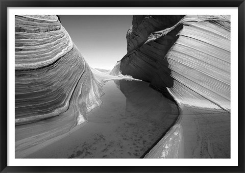 Framed Sandstone Formation Print