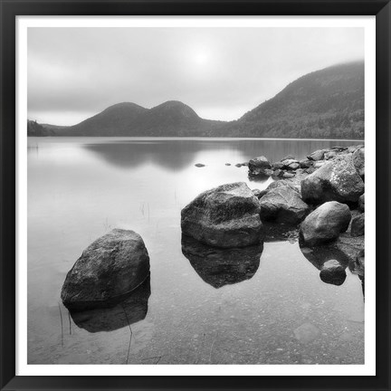 Framed Silent Lake Print