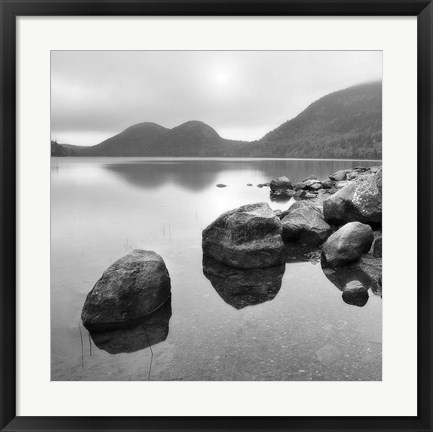 Framed Silent Lake Print