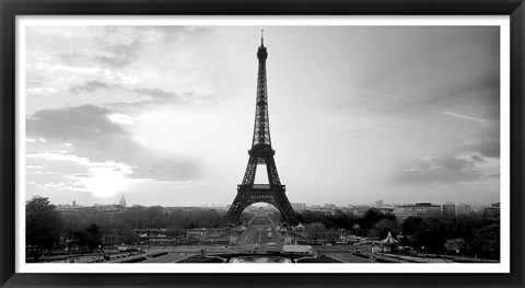 Framed Eiffel Tower Print