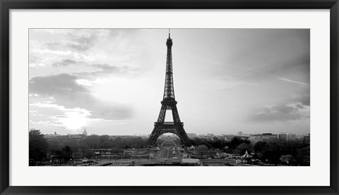 Framed Eiffel Tower Print