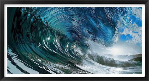 Framed Wave Print