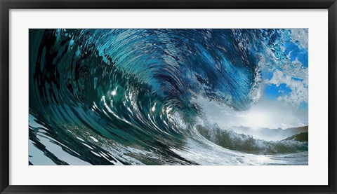 Framed Wave Print