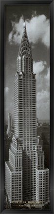 Framed Chrysler Building, c.1938 Print