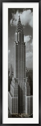 Framed Chrysler Building, c.1938 Print