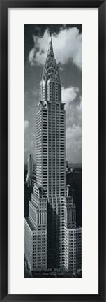 Framed Chrysler Building 1938 Print