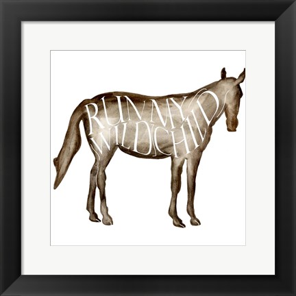 Framed Punny Animal II Print