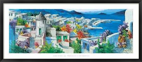 Framed Mykonos Print