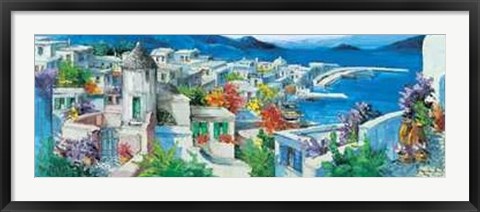 Framed Mykonos Print