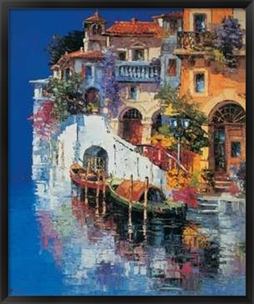 Framed Riflessi Sul Lago Print