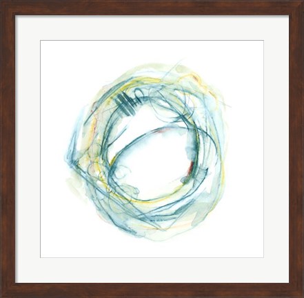 Framed Orbital Path I Print