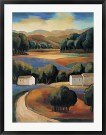 Framed Montecito I Print