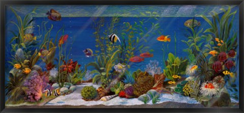 Framed Acquario Print