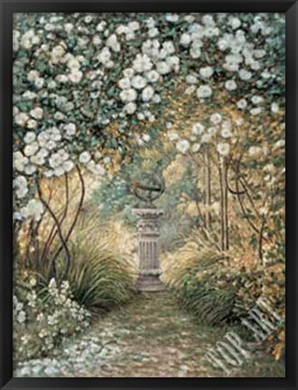 Framed Garden Ornament Print