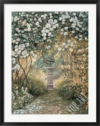 Framed Garden Ornament Print