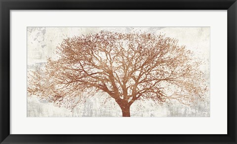 Framed Tree of Bronze Print