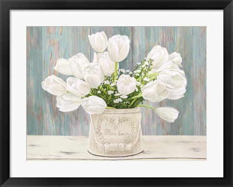 Framed Country Bouquet Print