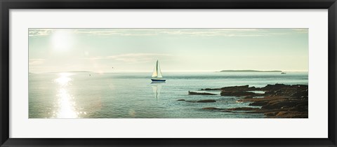 Framed Evening Sail Print