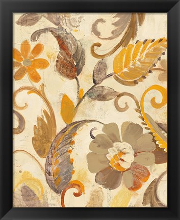 Framed Autumn Garden II Light Print