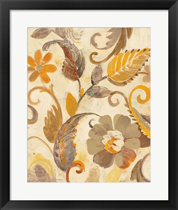 Framed Autumn Garden II Light Print