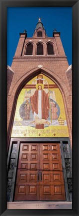 Framed Cathedral of St. Peter the Apostle, Jackson, Mississippi Print