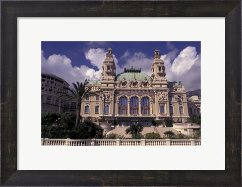 Framed Monte Carlo Casino, Monaco Print