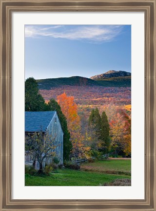 Framed Mt Monadnock, Jaffrey, New Hampshire Print