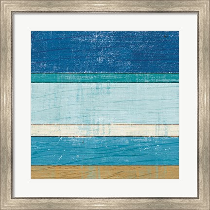 Framed Beachscape VI Print