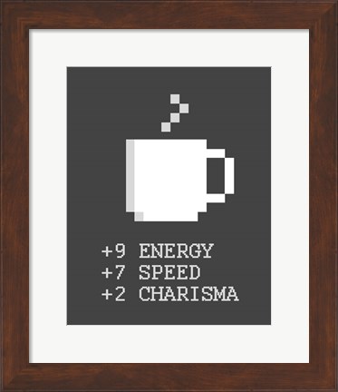 Framed Coffee Equipped Print