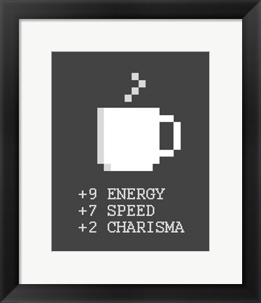 Framed Coffee Equipped Print