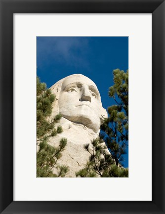 Framed Mount Rushmore, Black Hills, South Dakota Print