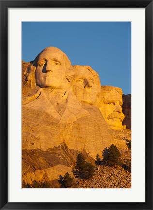 Framed Mount Rushmore,  South Dakota Print