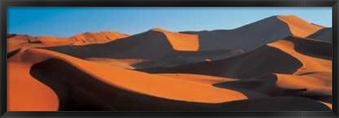 Framed Anonymous - Desert Dune Size 54.5x19 Print