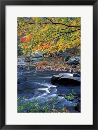 Framed Packers Falls on the Lamprey River, New Hampshire Print