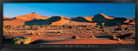 Framed Anonymous - Namib Desert, Africa Size 54.5x19 Print