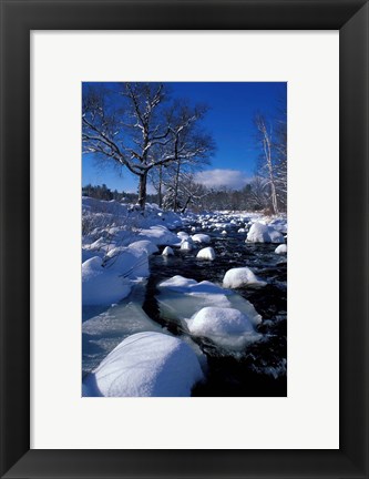 Framed Wildcat River, New Hampshire Print