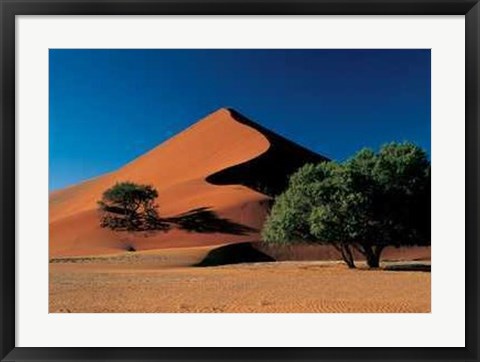 Framed Dune in Namib, Africa Print