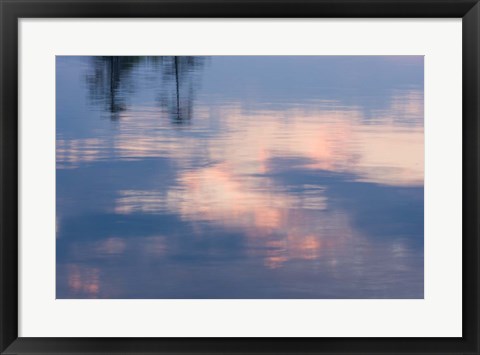 Framed Lake Winnepesauke, Moultonboro Neck, Moultonboro, New Hampshire Print