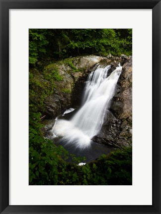 Framed Garfield Waterfalls Pittsburg New Hampshire Print