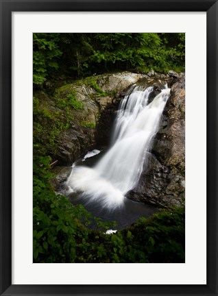 Framed Garfield Waterfalls Pittsburg New Hampshire Print