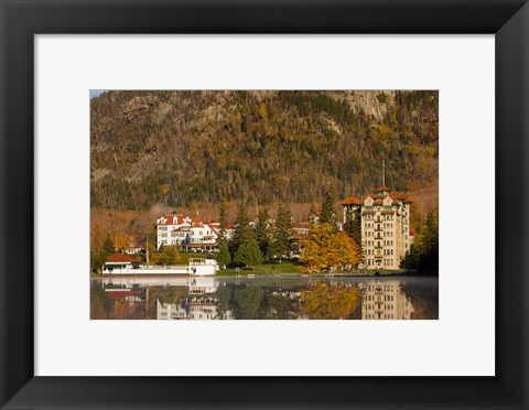 Framed Balsams Resort in Dixville Notch, New Hampshire Print