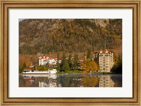 Framed Balsams Resort in Dixville Notch, New Hampshire Print