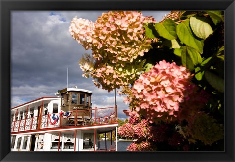 Framed MV Kearsarge on Lake Sunapee, Sunapee, New Hampshire Print