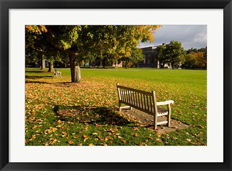 Framed Dartmouth College Green in Hanover, New Hampshire Print