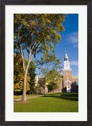 Framed Education, Dartmouth College, New Hampshire Print