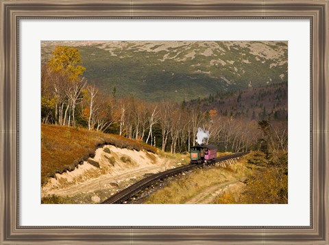 Framed Mt Washington in Twin Mountain, New Hampshire Print