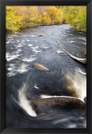 Framed Ashuelot River, New Hampshire Print